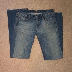 7 for all mankind FLYNT blue jeans